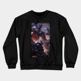 Ashe Mosaic Portrait 8 Crewneck Sweatshirt